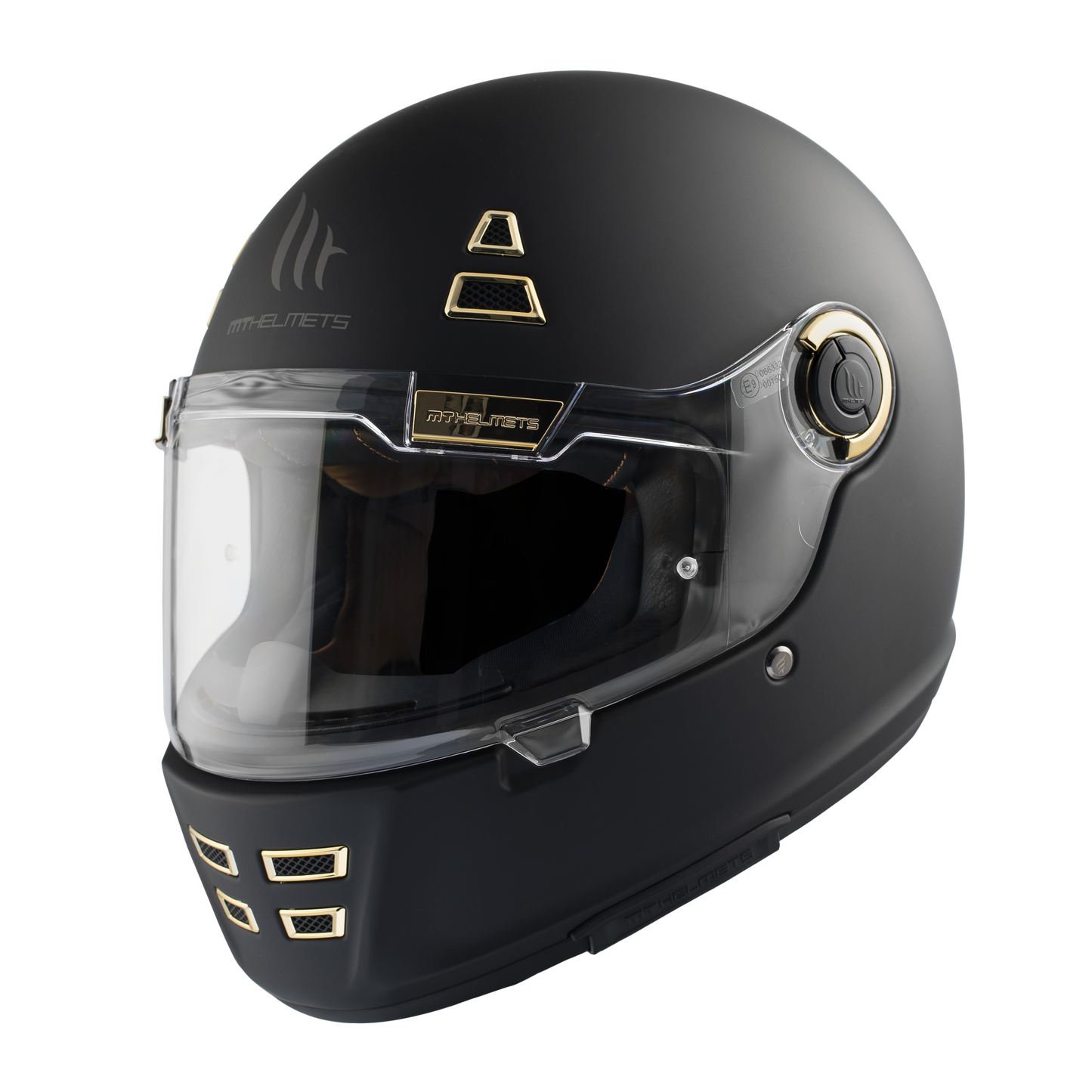 BLACK & GOLD JARAMA SOLID A1 MATTE