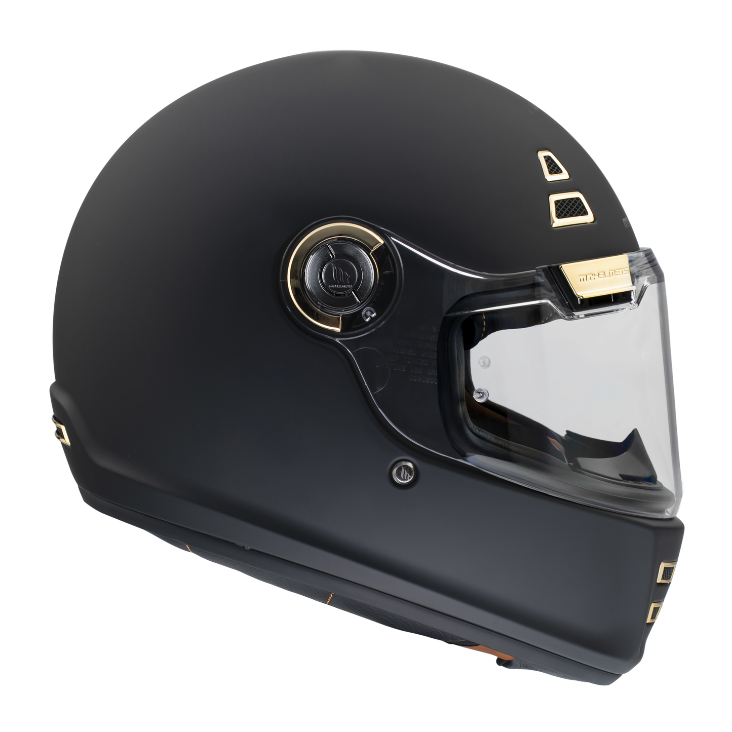 BLACK & GOLD JARAMA SOLID A1 MATTE
