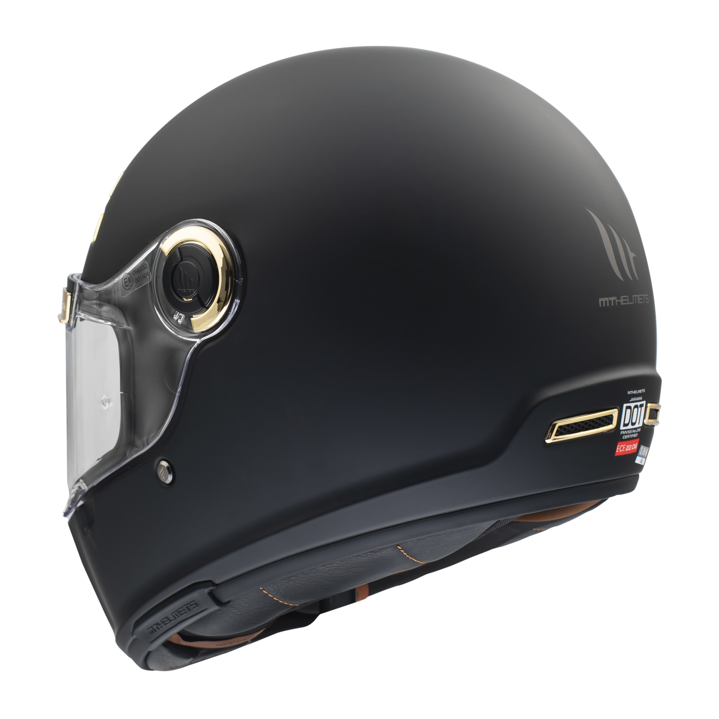 BLACK & GOLD JARAMA SOLID A1 MATTE