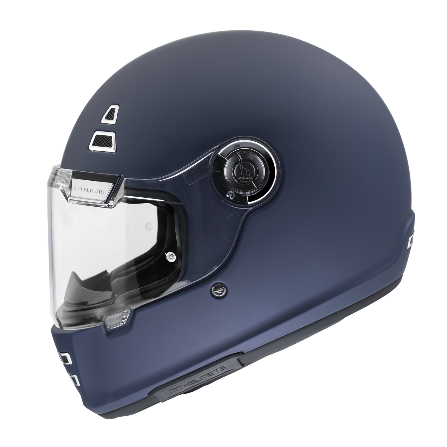 BLUE & SILVER JARAMA SOLID A7 MATTE