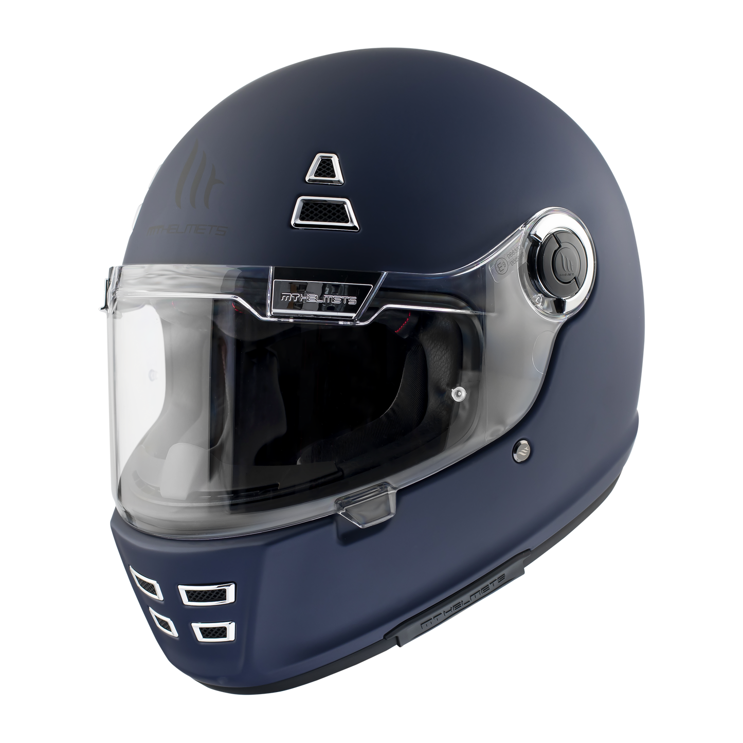 BLUE & SILVER JARAMA SOLID A7 MATTE