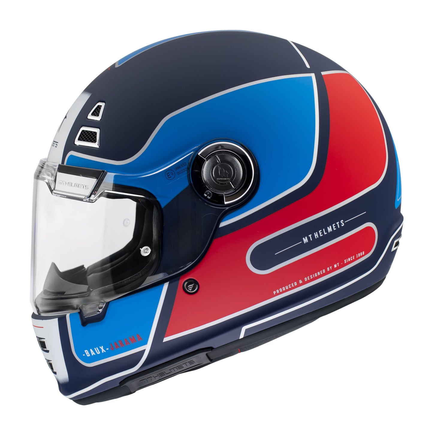 BLUE & RED JARAMA BAUX D7 MATTE