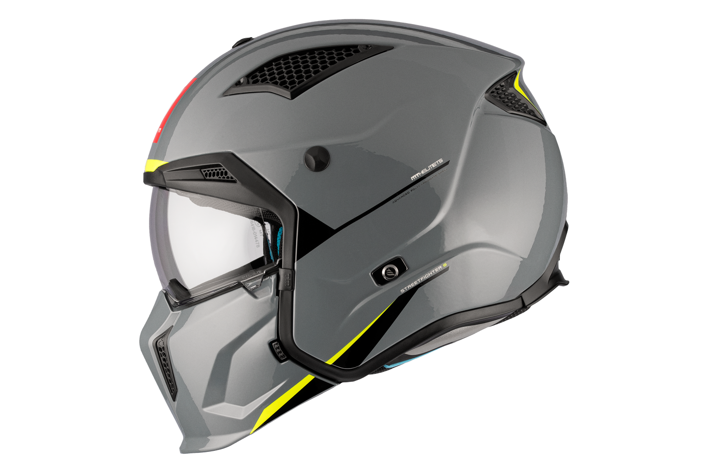 GREY STREETFIGHTER SV S SOLID A22 GLOSS