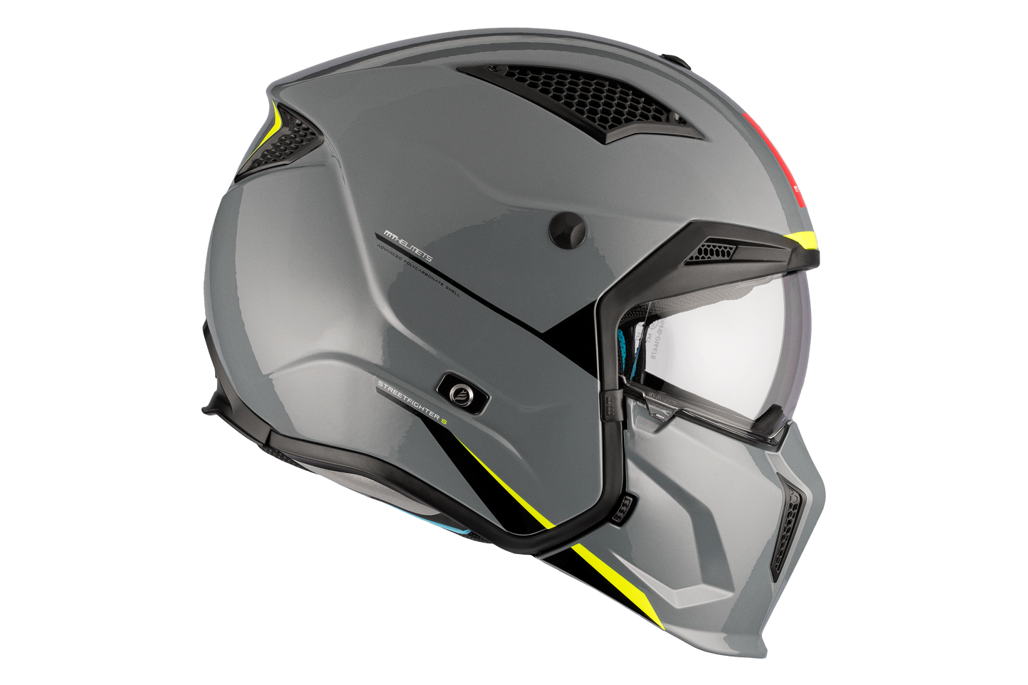 GREY STREETFIGHTER SV S SOLID A22 GLOSS