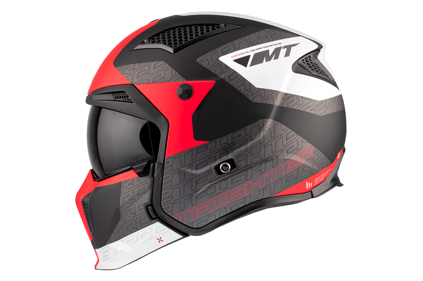 RED & BLACK STREETFIGHTER SV S TOTEM B15 MATTE
