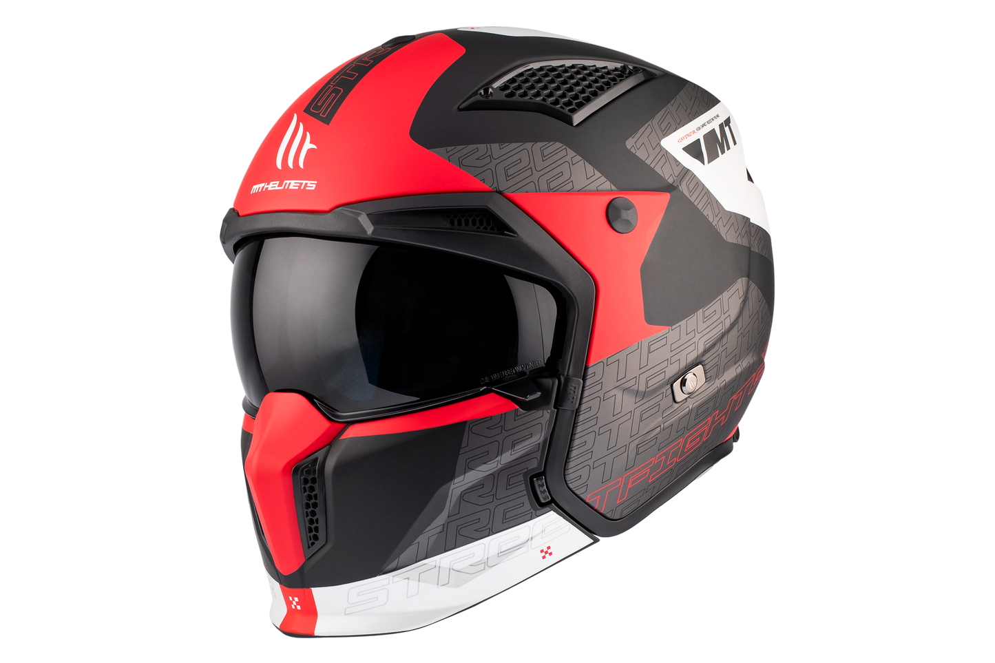 RED & BLACK STREETFIGHTER SV S TOTEM B15 MATTE