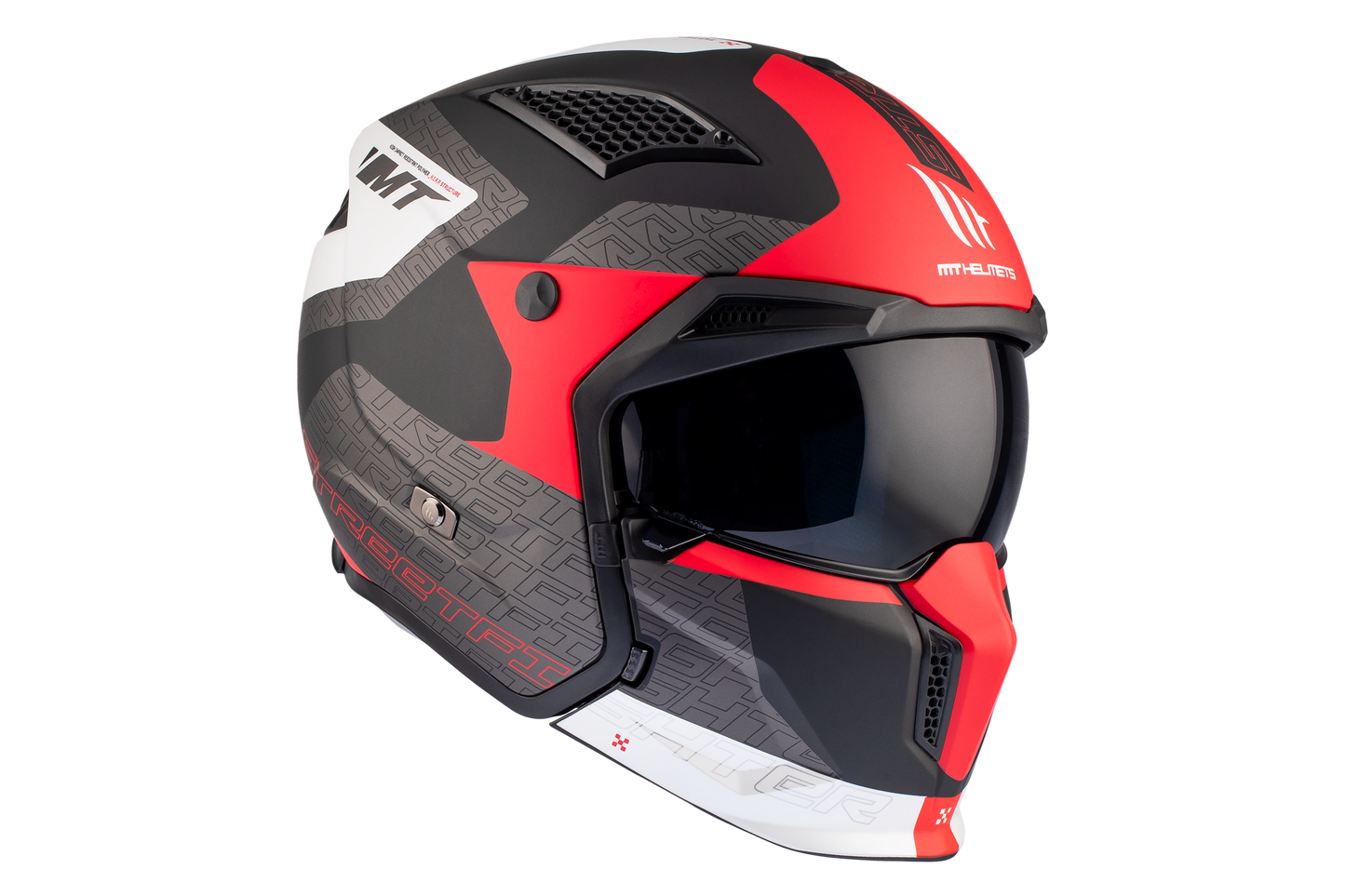 RED & BLACK STREETFIGHTER SV S TOTEM B15 MATTE