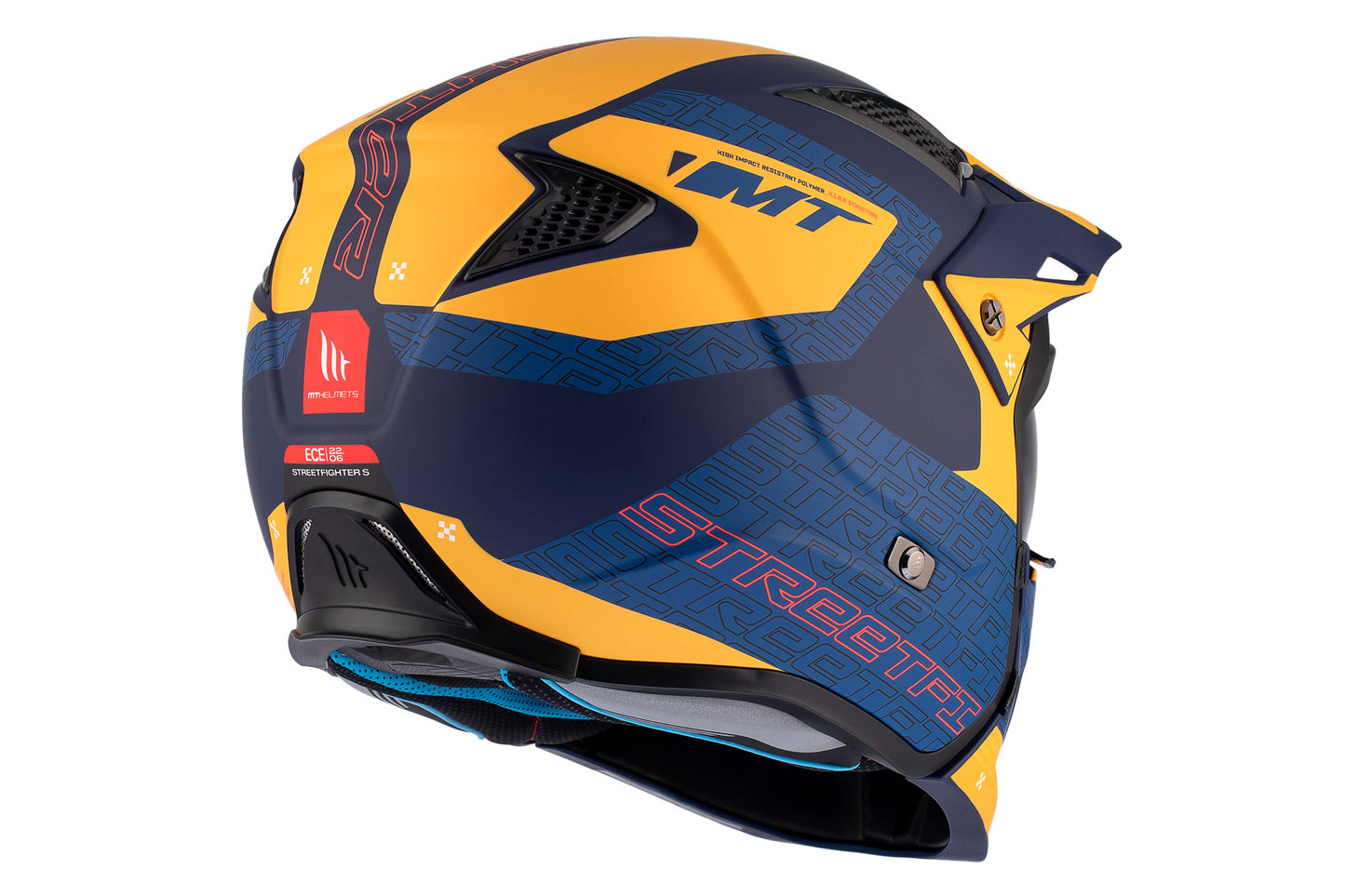BLUE & YELLOW STREETFIGHTER SV S TOTEM C3 MATTE