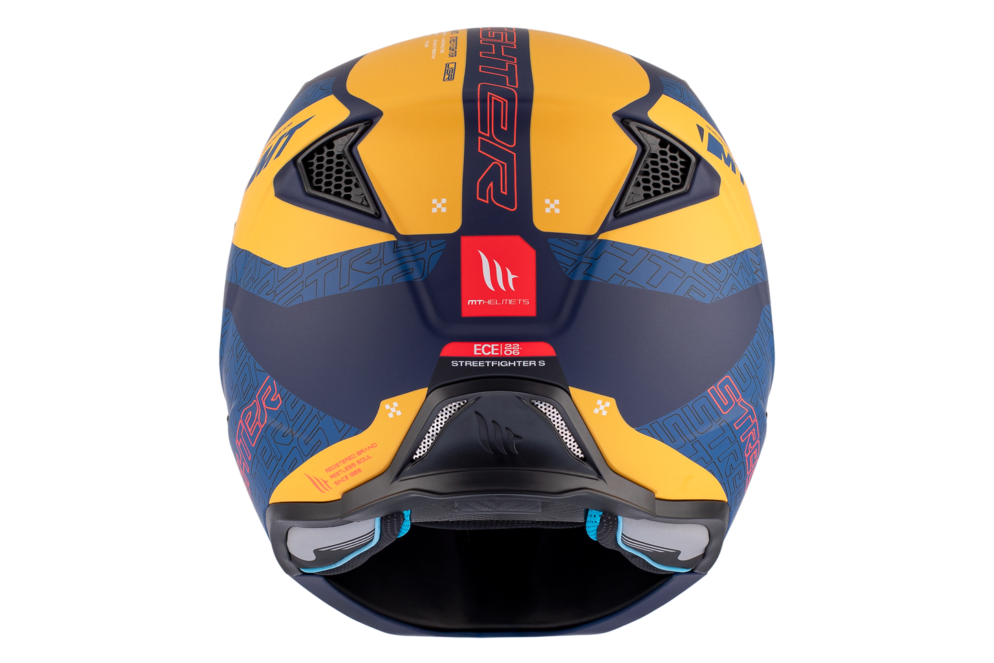 BLUE & YELLOW STREETFIGHTER SV S TOTEM C3 MATTE