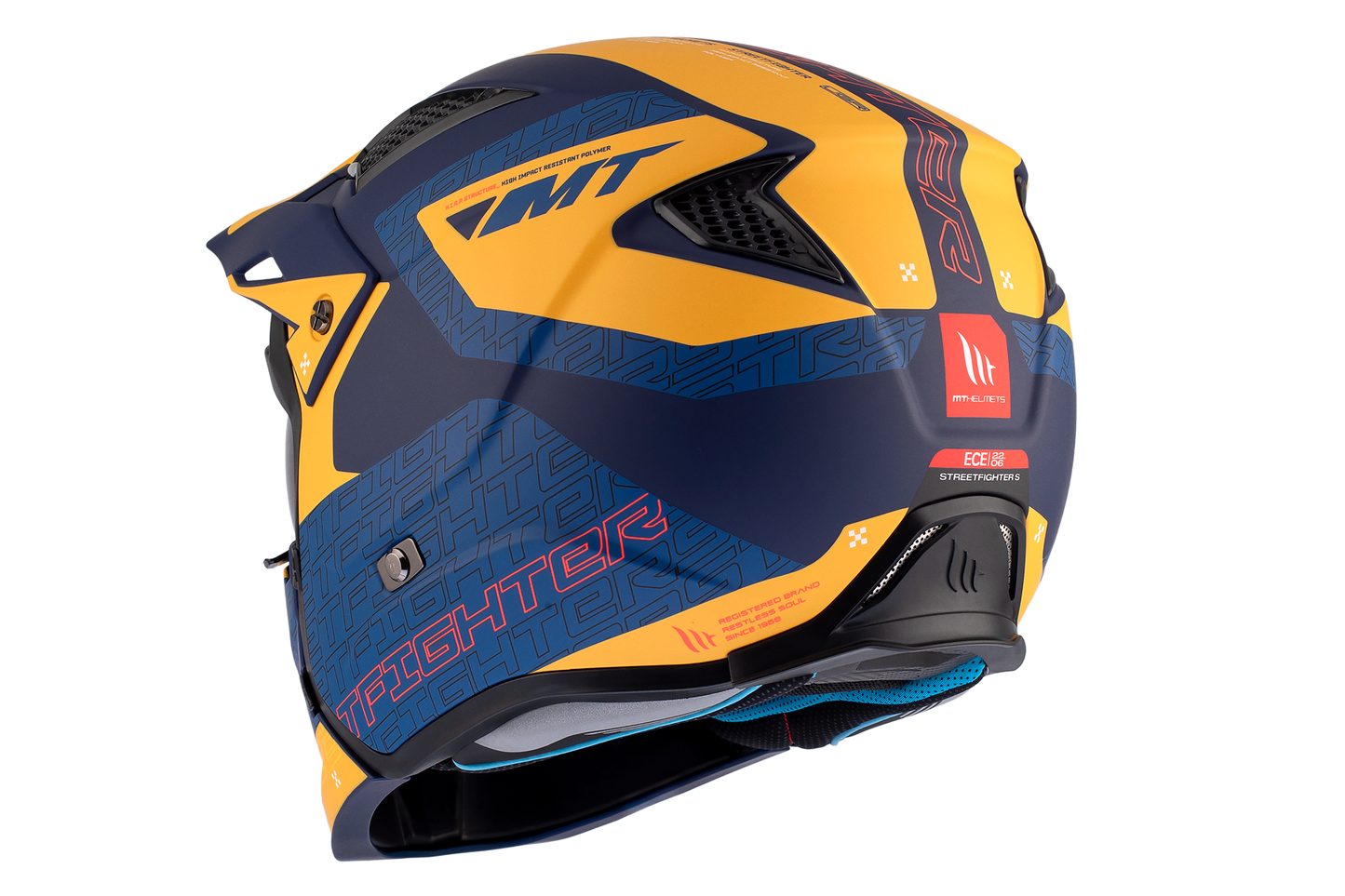 BLUE & YELLOW STREETFIGHTER SV S TOTEM C3 MATTE