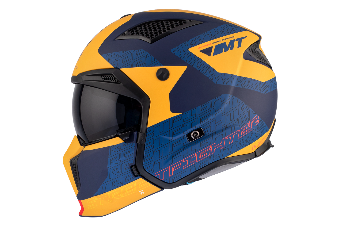 BLUE & YELLOW STREETFIGHTER SV S TOTEM C3 MATTE