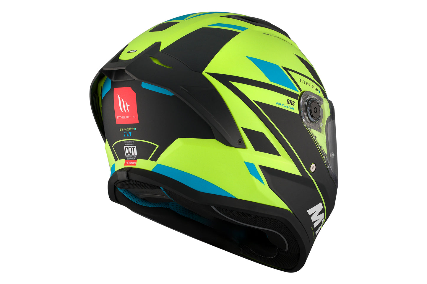 NEON GREEN STINGER 2 ZIVZE C3 MATTE