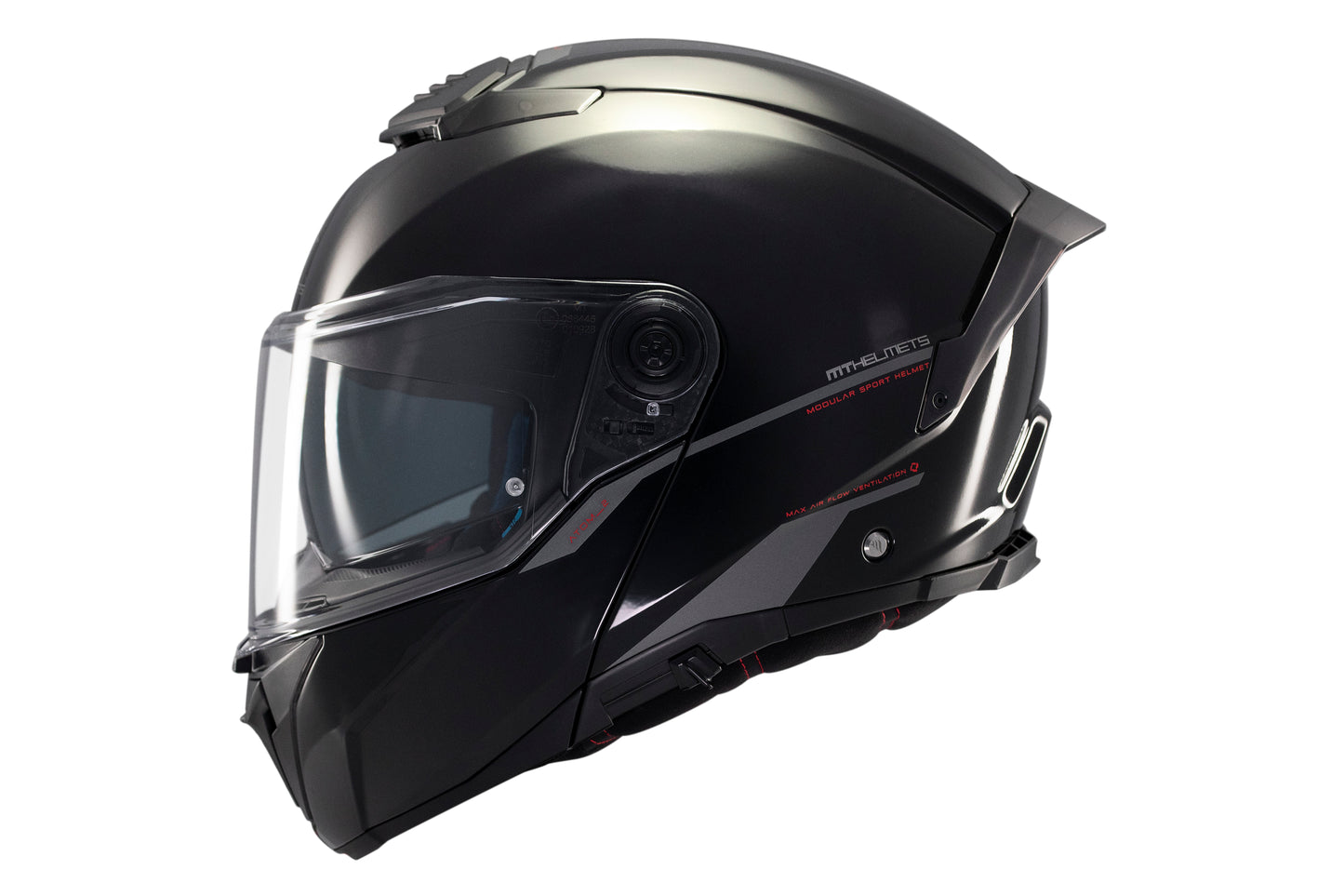 BLACK ATOM 2 SV SOLID A1 GLOSS HELMET