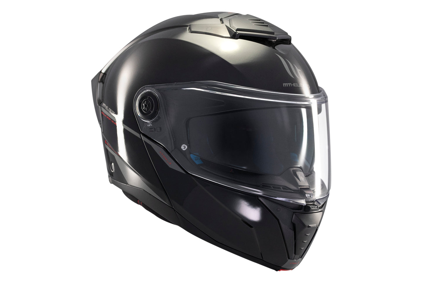BLACK ATOM 2 SV SOLID A1 GLOSS HELMET