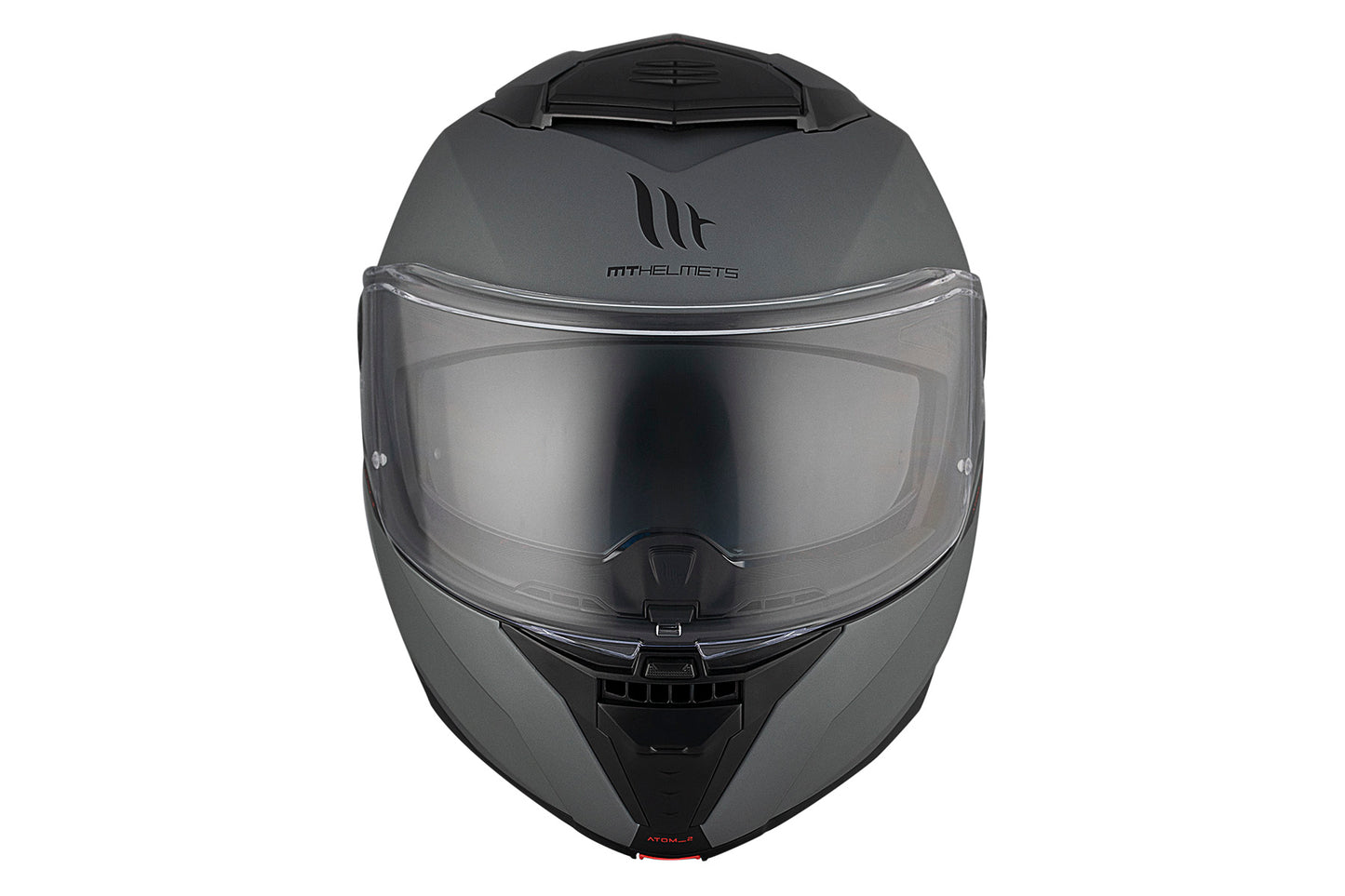 GREY ATOM 2 SV SOLID A2 TITANIO MATTE HELMET