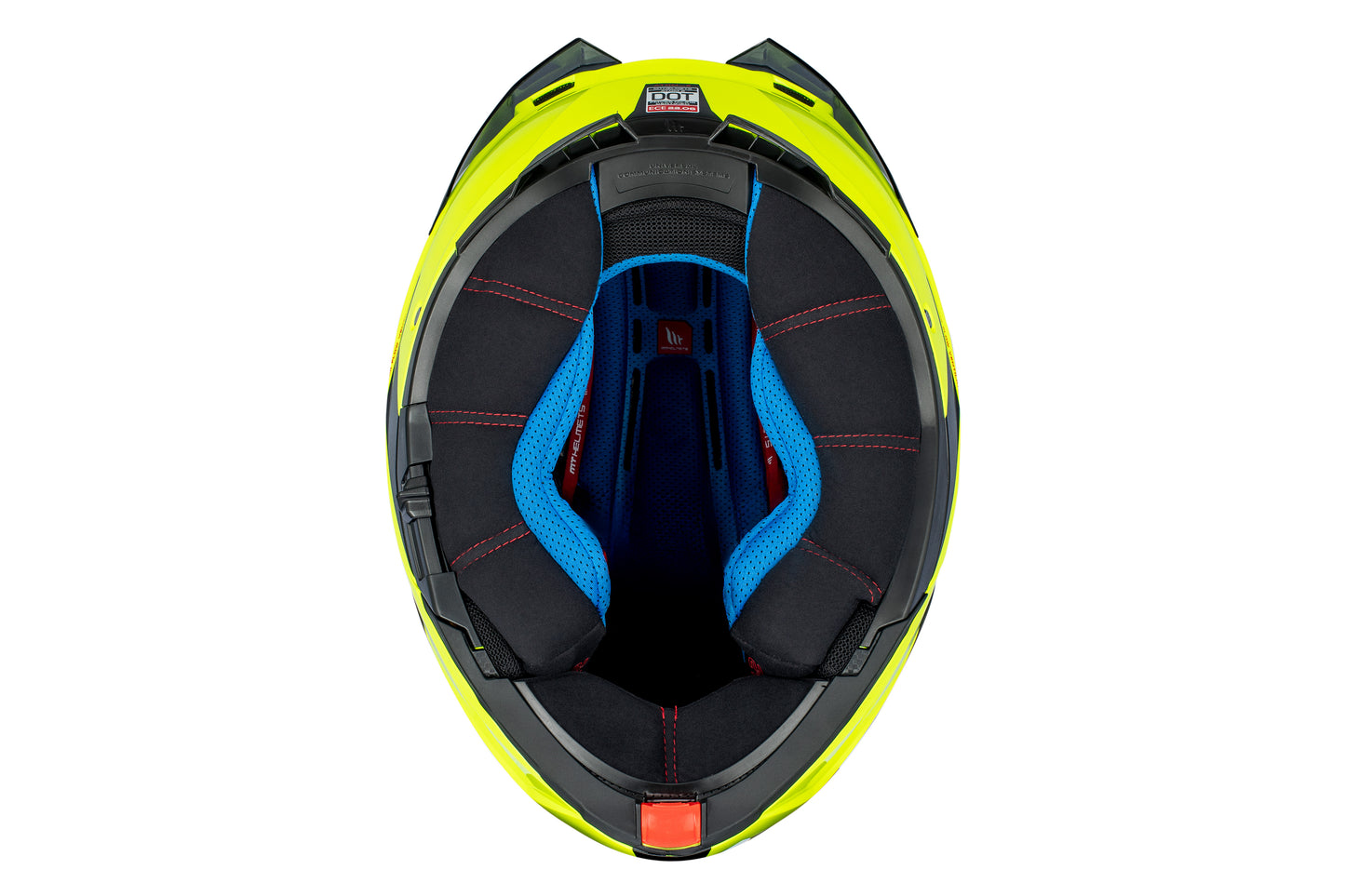 NEON YELLOW ATOM 2 SV SOLID A3 AMARILLO FLUOR GLOSS HELMET