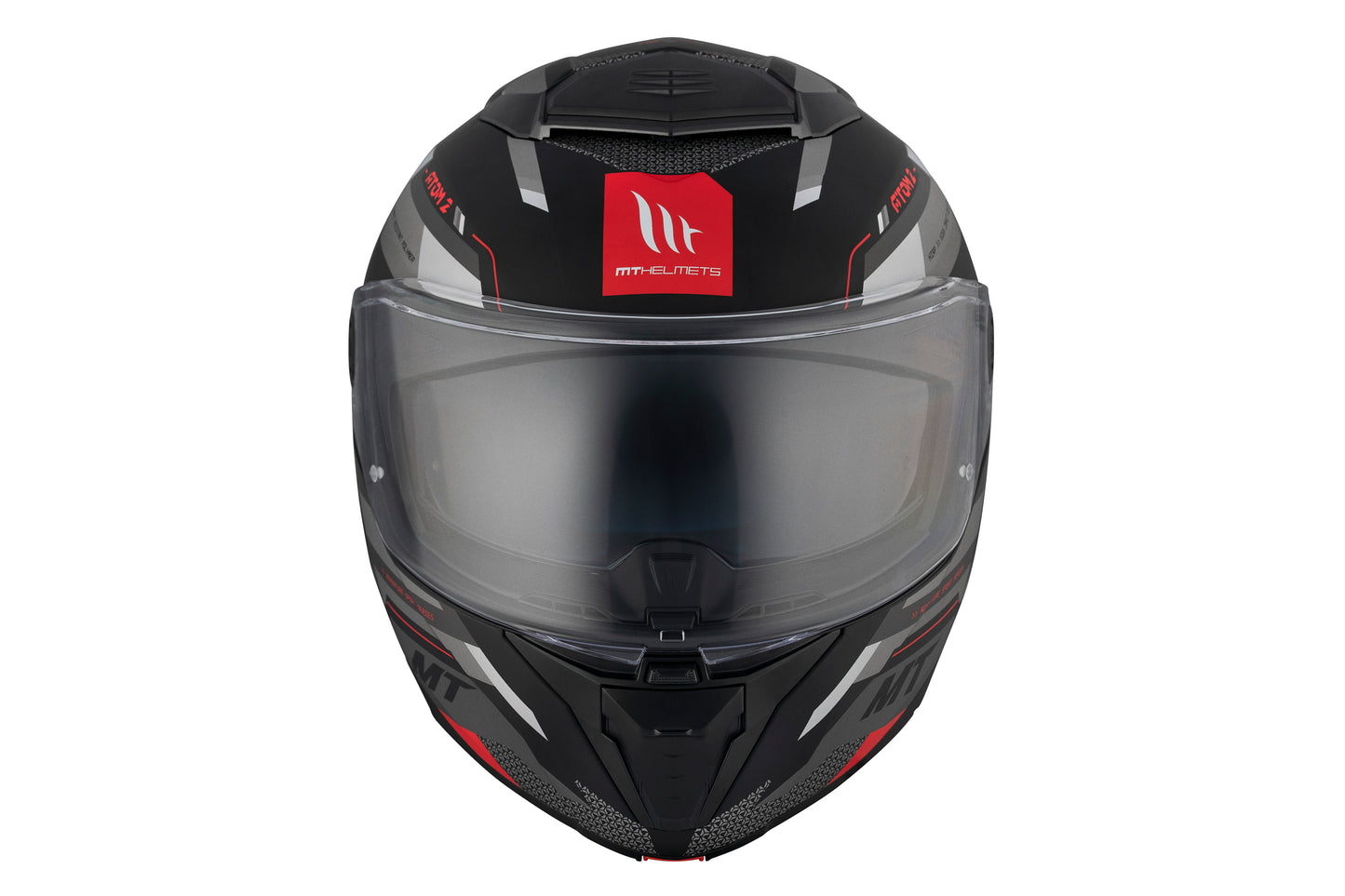 BLACK & GREY ATOM 2 SV D5 BAST MATTE HELMET
