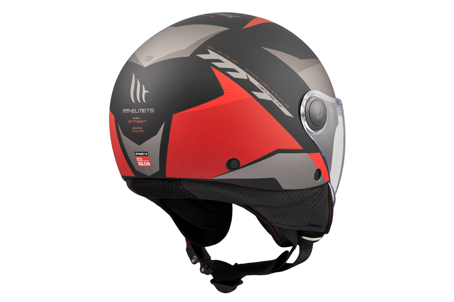 RED & BLACK MATTE STREET S INBOARD C5
