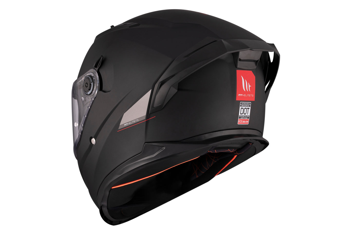 BLACK MATTE BRAKER SV SOLID A1 NEGRO