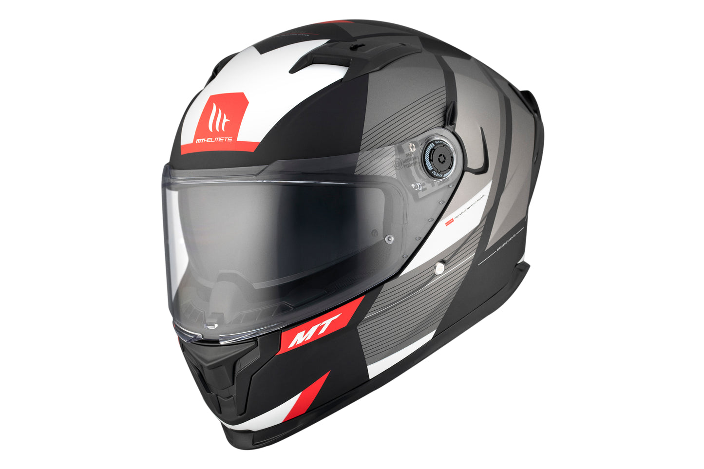 GREY & RED BRAKER SV CHENTO B0 MATTE