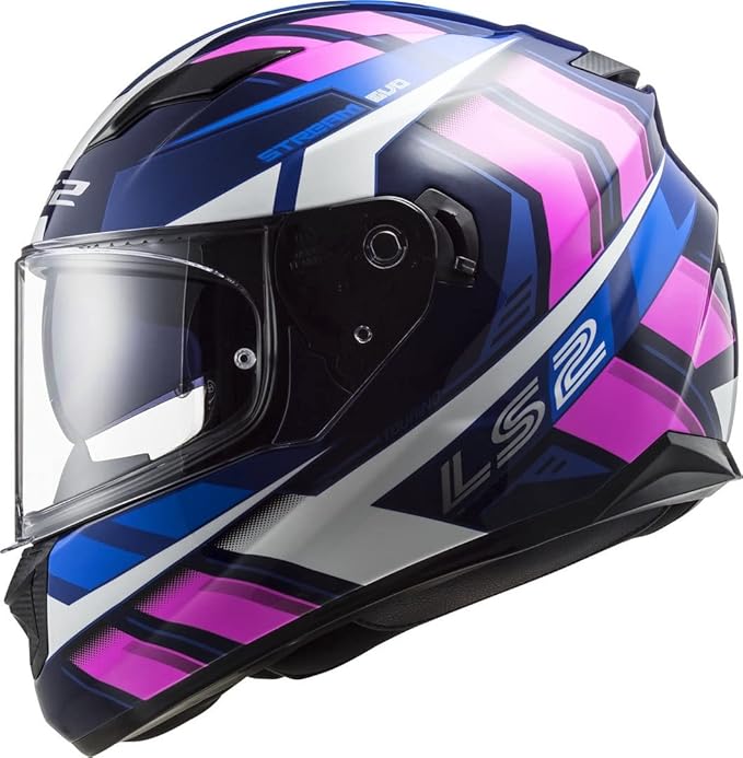 BLUE FLUO PINK LS2 FF320 STREAM EVO LOOP