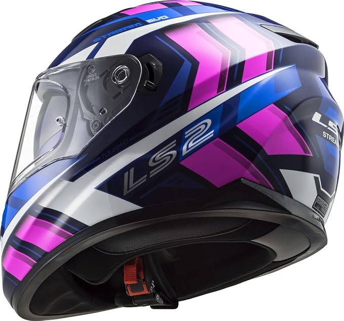 BLUE FLUO PINK LS2 FF320 STREAM EVO LOOP