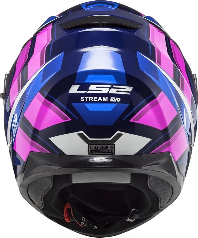 BLUE FLUO PINK LS2 FF320 STREAM EVO LOOP
