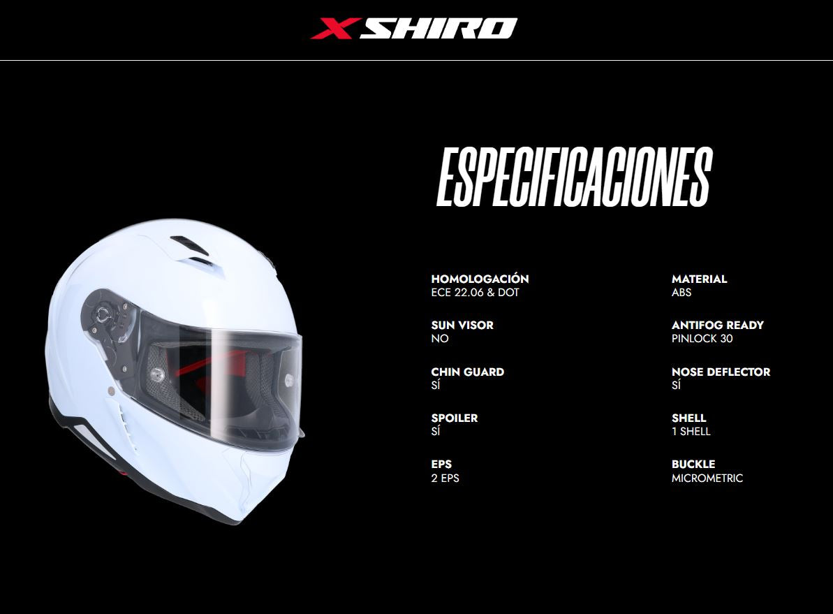 HUNTER EDGE SHIRO FULL FACE