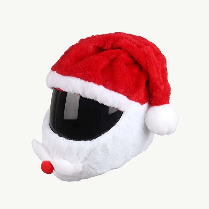 Santa Christmas Motorcycle Helmet Cover For Riding – Mola Moto