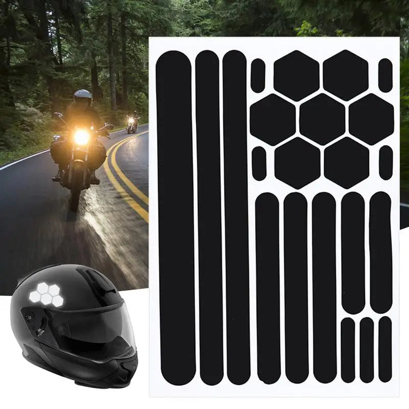 Reflective Invisible Stickers For Helmets