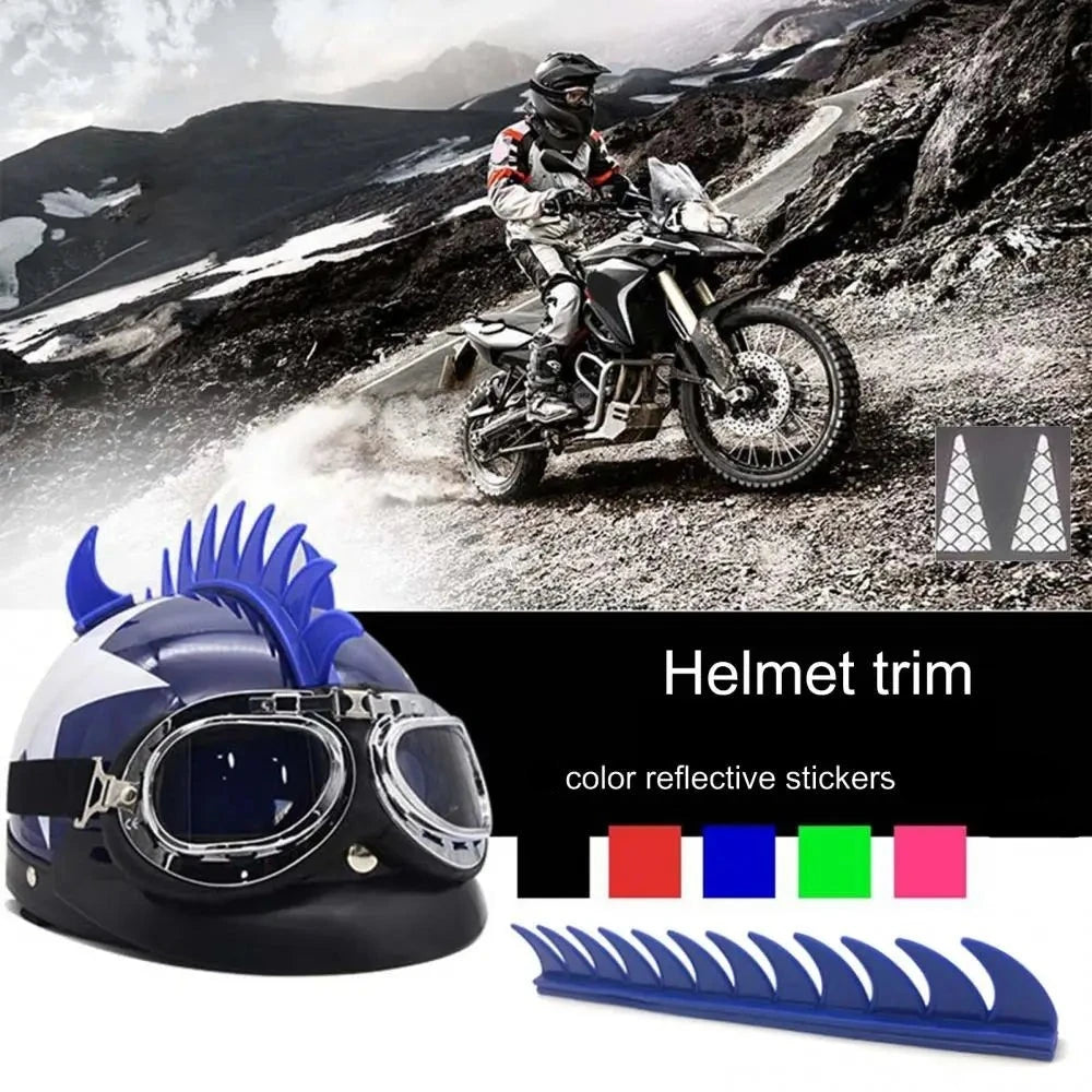 Spikes Sticker helmet decoration