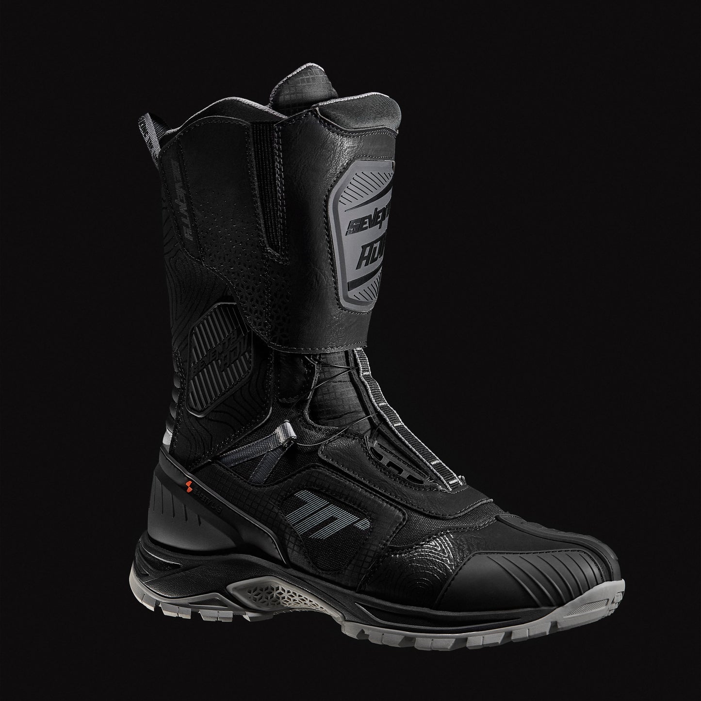 RED & BLACK UNISEX HIGH CUT BOOTS SD-BA6 BY SEVENTY DEGREES