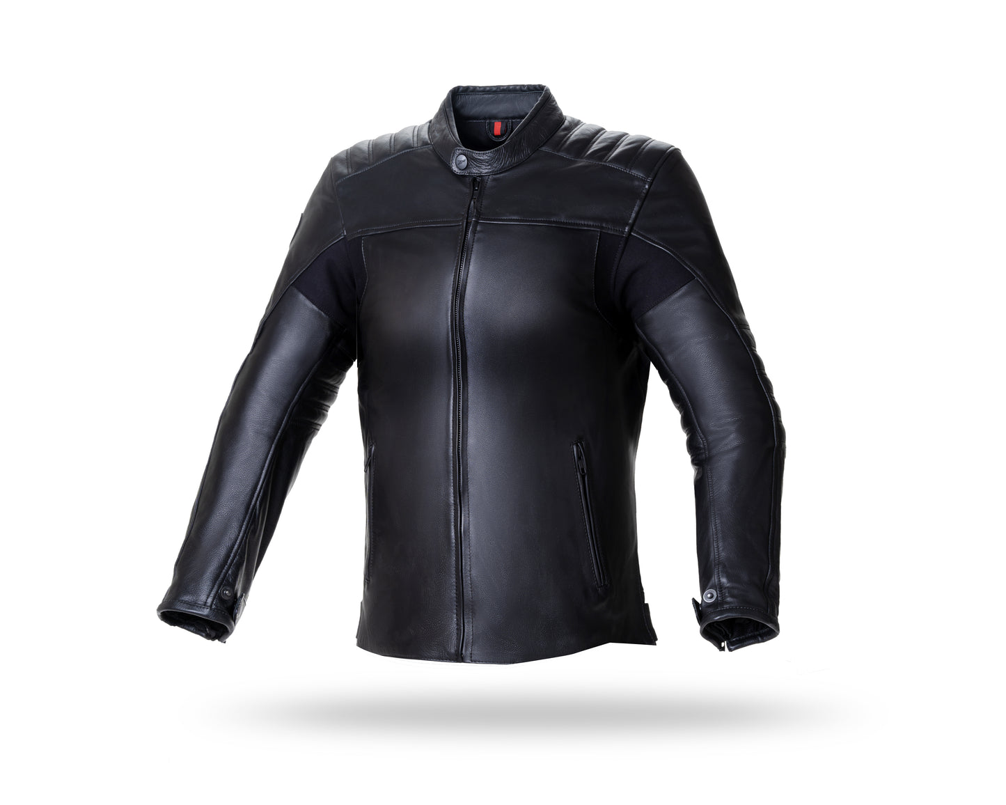 WOMAN BLACK LEATHER JACKET SD-JL3CUSTOM