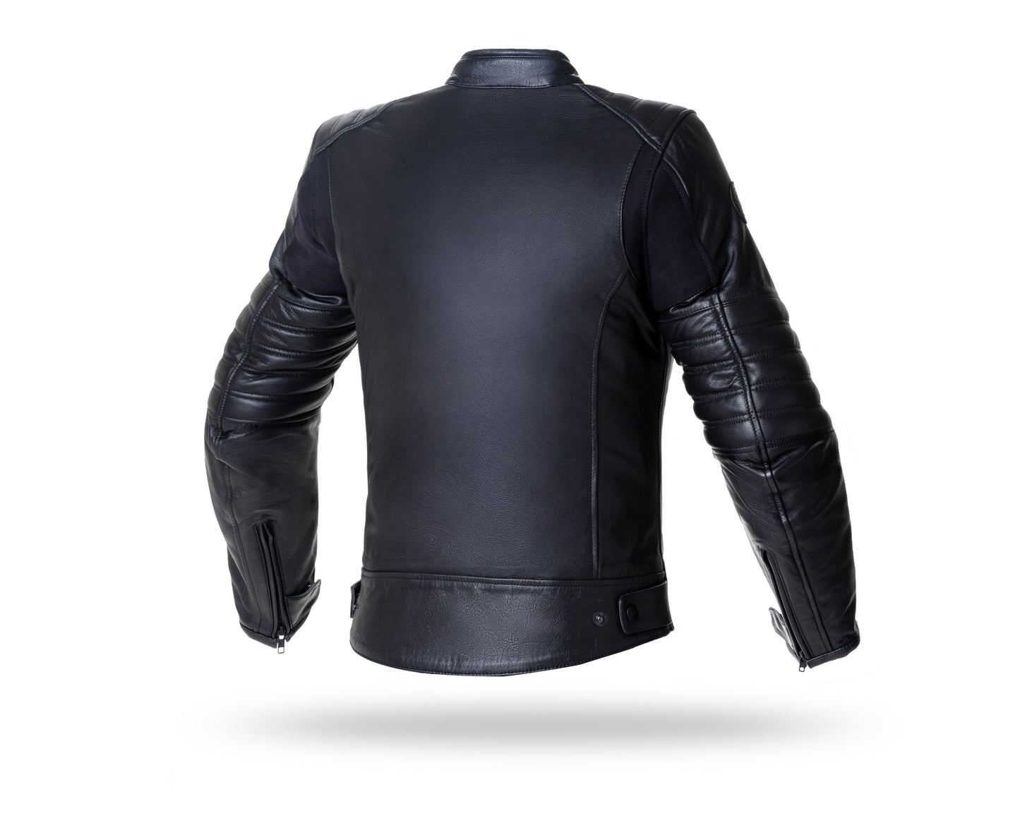 WOMAN BLACK LEATHER JACKET SD-JL3CUSTOM