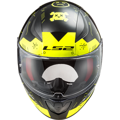 YELLOW BLACK LS2 FF353 RAPID PLAYER H-V