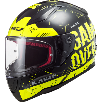 YELLOW BLACK LS2 FF353 RAPID PLAYER H-V