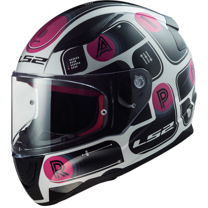 BLACK PINK LS2 FF353 RAPID BRICK GLOSS
