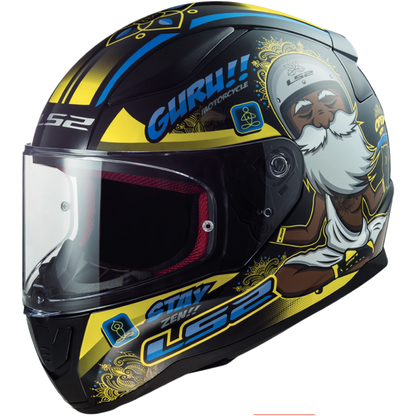 BUDDHA  LS2 FF353 RAPID GLOSS BLACK YELLOW