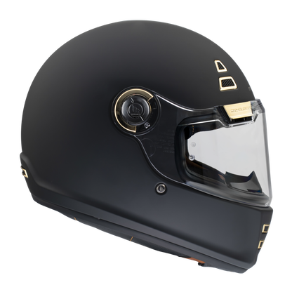 BLACK & GOLD JARAMA SOLID A1  MATTE