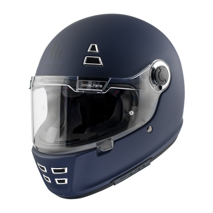 BLUE & SILVER JARAMA SOLID A7 MATTE