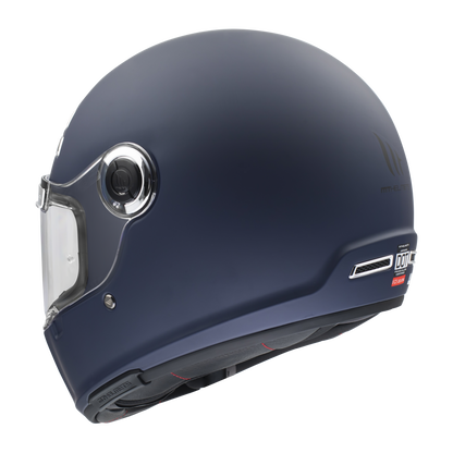 BLUE & SILVER JARAMA SOLID A7 MATTE