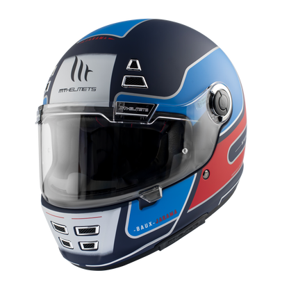 BLUE & RED JARAMA BAUX D7 MATTE