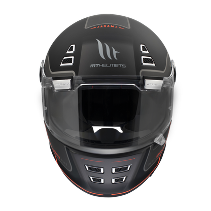 BLACK GREY & RED JARAMA BAUX E15 MATTE