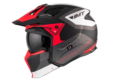 RED & BLACK STREETFIGHTER SV S TOTEM B15 MATTE