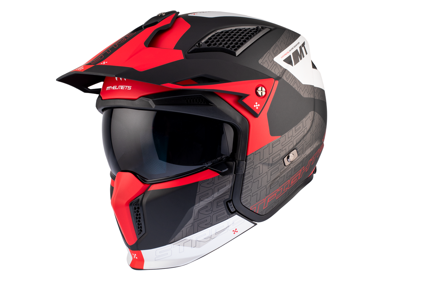 RED & BLACK STREETFIGHTER SV S TOTEM B15 MATTE