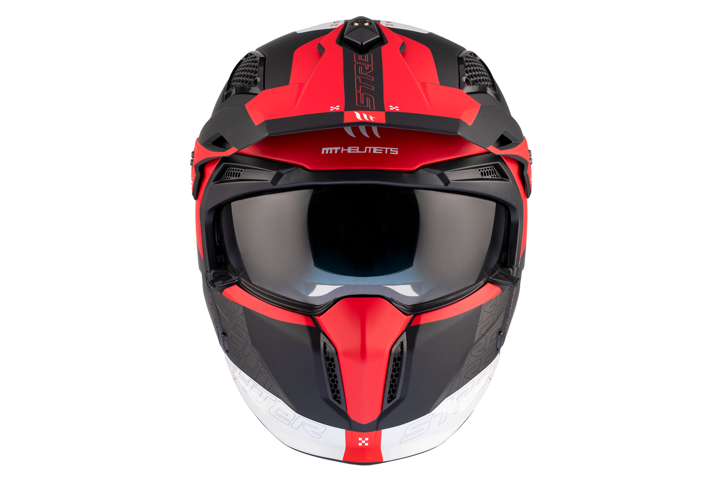 RED & BLACK STREETFIGHTER SV S TOTEM B15 MATTE