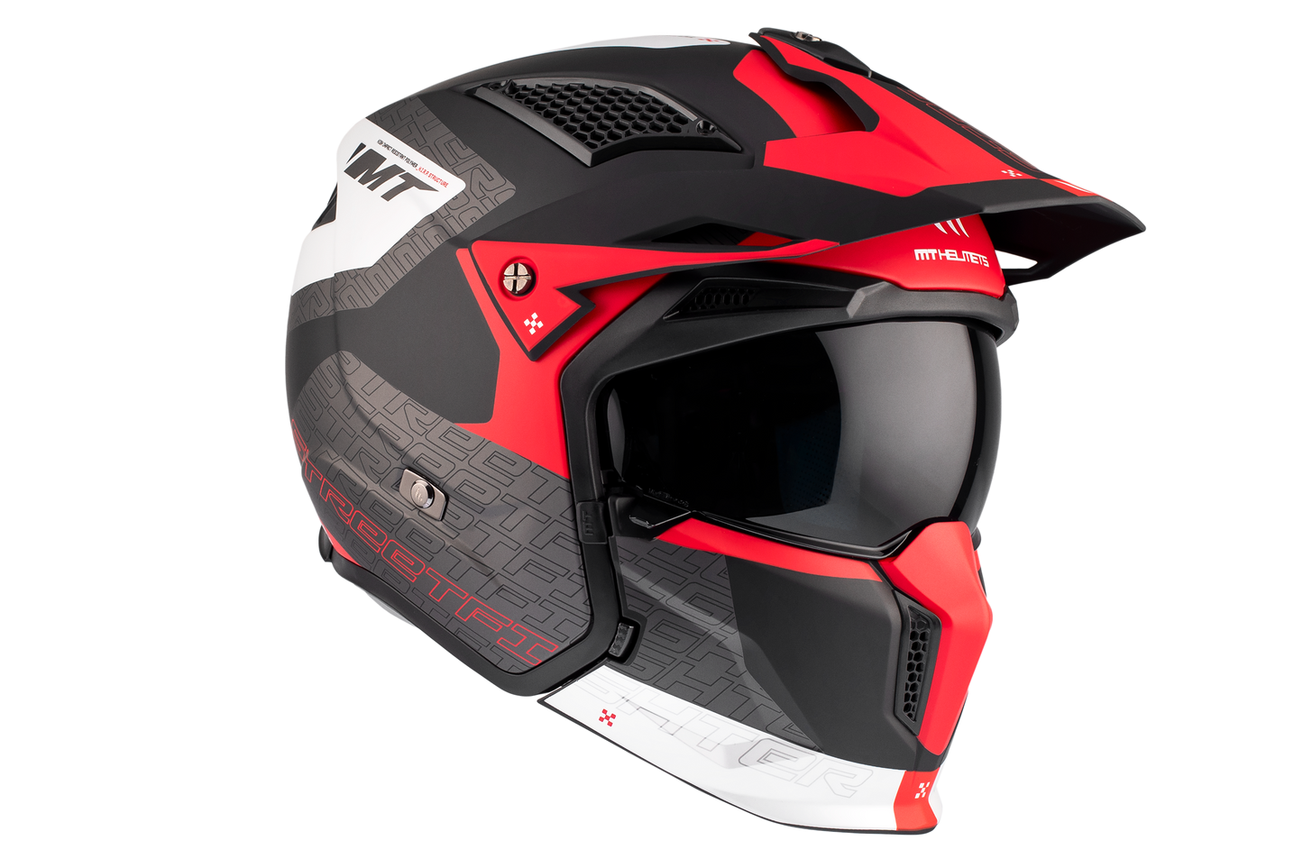 RED & BLACK STREETFIGHTER SV S TOTEM B15 MATTE