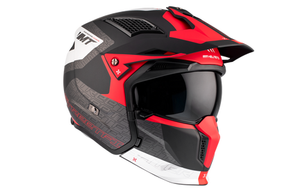 RED & BLACK STREETFIGHTER SV S TOTEM B15 MATTE