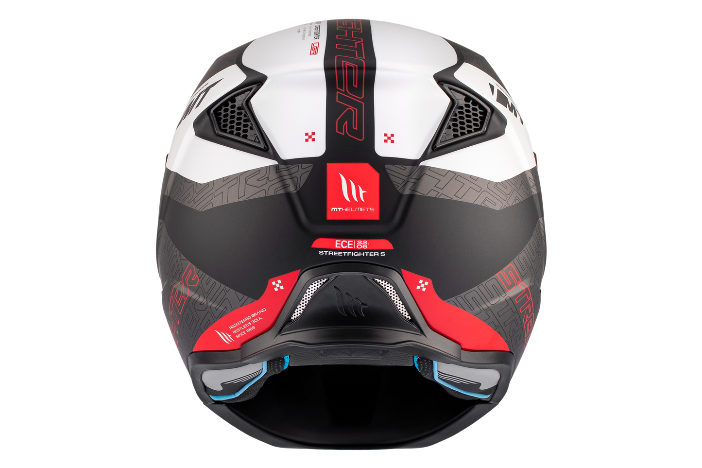 RED & BLACK STREETFIGHTER SV S TOTEM B15 MATTE