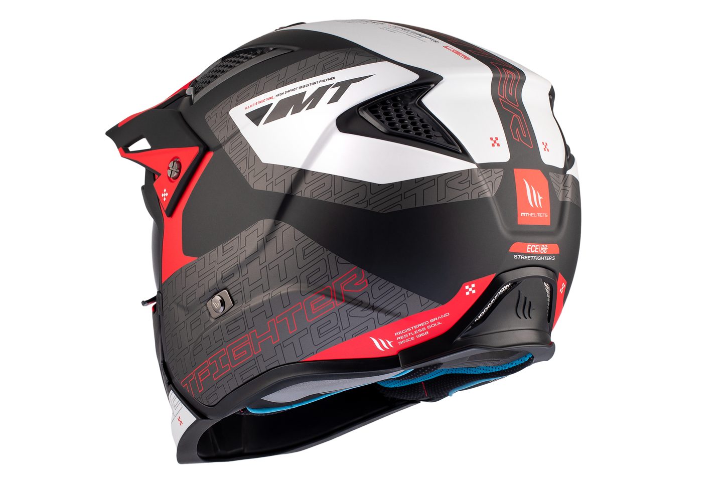 RED & BLACK STREETFIGHTER SV S TOTEM B15 MATTE